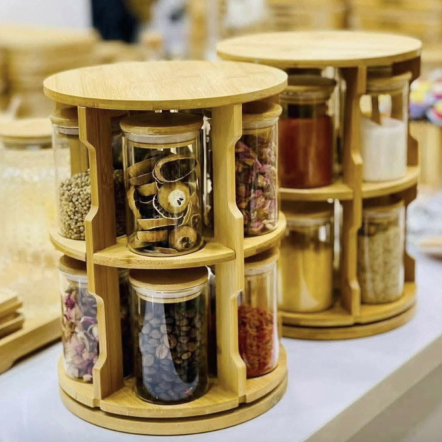 رف دوار للتوابل